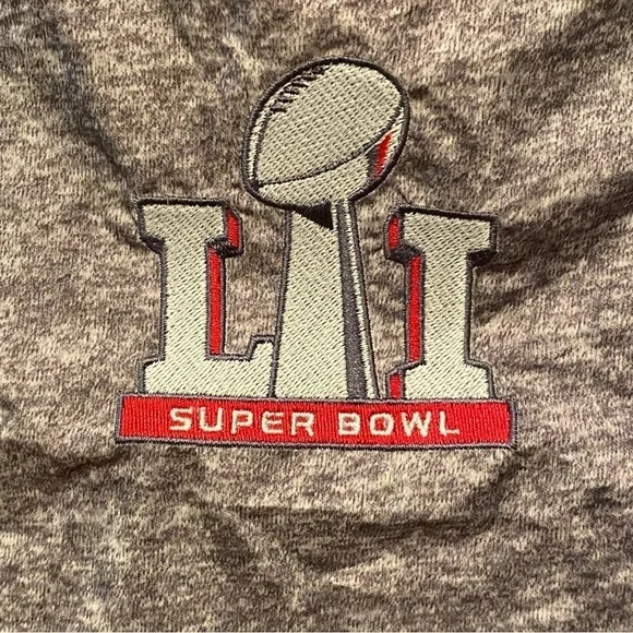 NWT~NFL Men Super Bowl LI Champions Houston,Texas 2017 Embroidery Windbreaker XL
